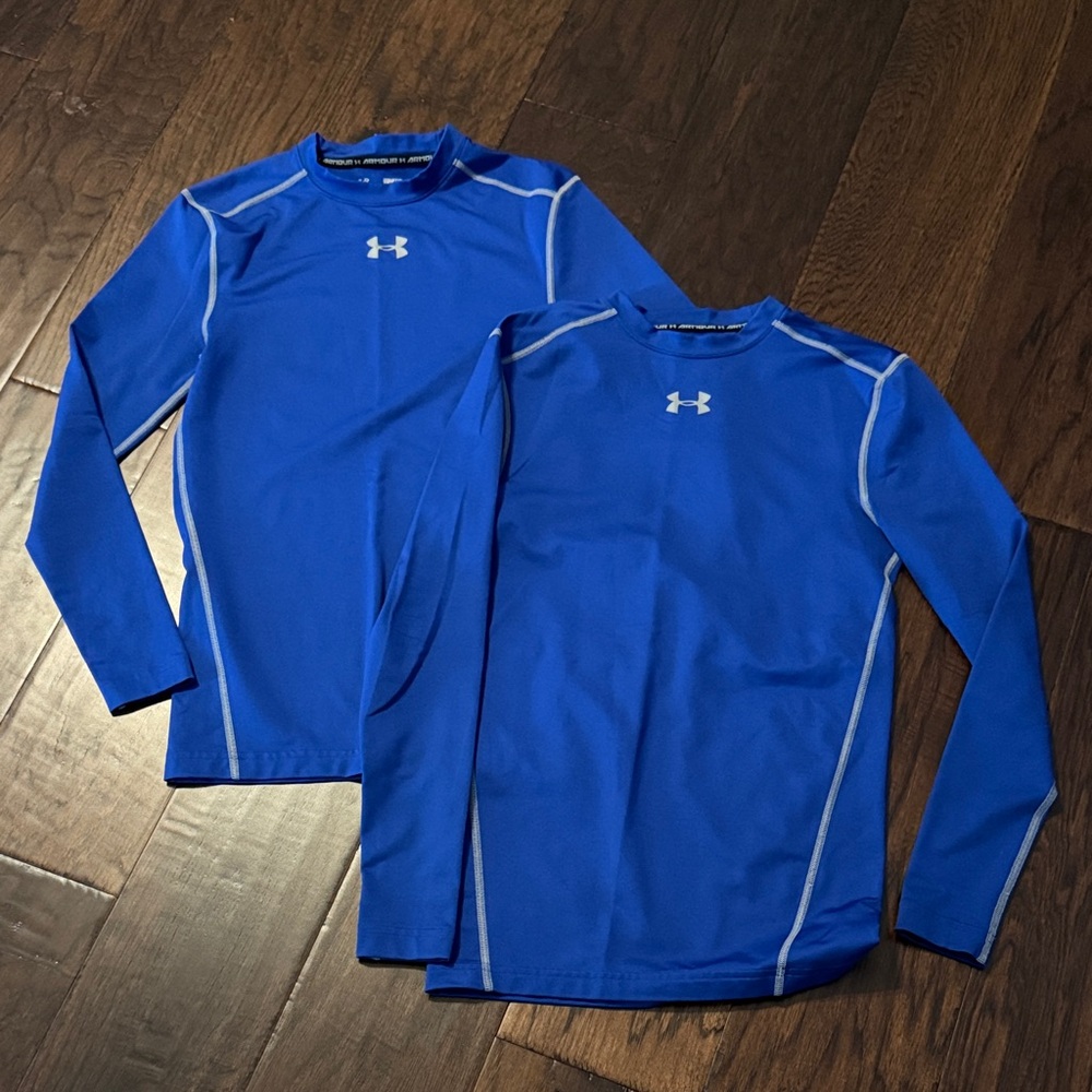 Under Armour Royal Blue Long Sleeve Tops